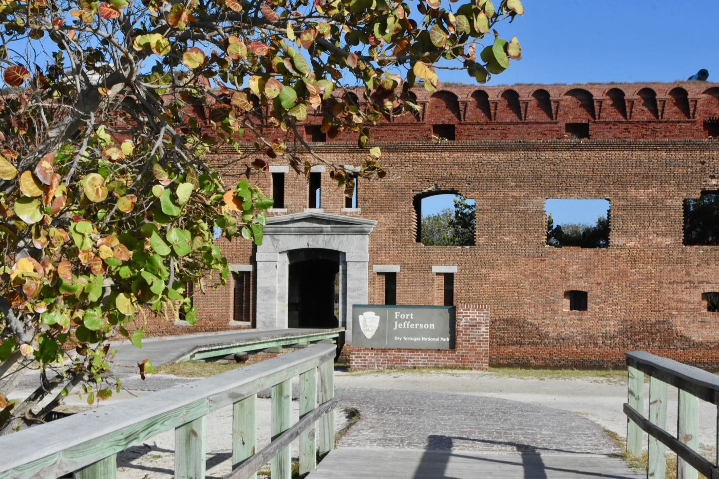 fort jefferson entrance